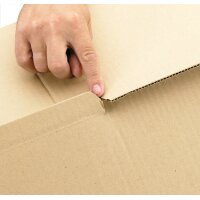 Umzugskarton 455x345x380 mm (Größe XS) - stabil, mit Tragegriffen