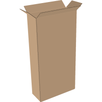 Cardboard box 300x100x600 mm single wall brown | Shipping...