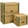Moving box PREMIUM 400x320x320 mm (Größe S) - sturdy, with handles