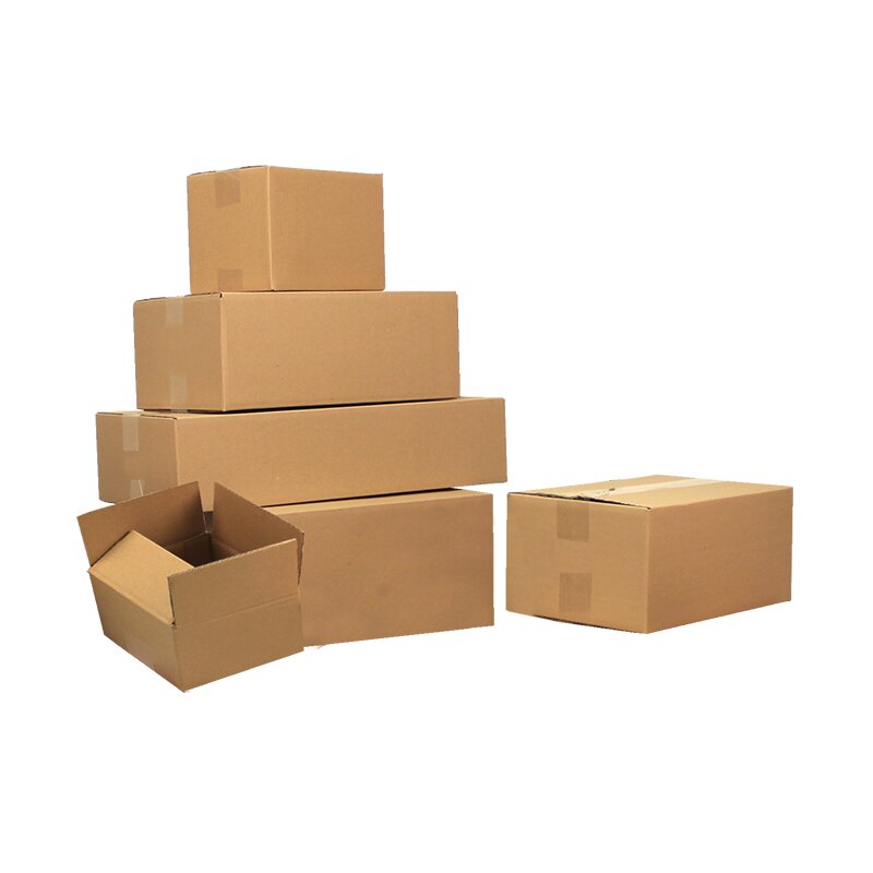 Cardboard box 300x230x150 mm single-wall | Shipping box I FEFCO 0201