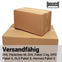 Cardboard box 300x230x150 mm single-wall | Shipping box I FEFCO 0201