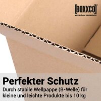 Faltkarton 300x250x250 mm einwellig | Versandkarton nach FEFCO 0201