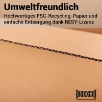 Faltkarton 330x235x160 mm einwellig | Versandkarton nach FEFCO 0201