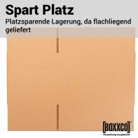 Faltkarton 330x235x160 mm einwellig | Versandkarton nach FEFCO 0201
