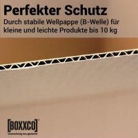 Faltkarton 330x235x160 mm einwellig | Versandkarton nach FEFCO 0201