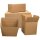 Cardboard box 520x330x200-400 mm single-wall | Shipping box with multi-score lines