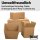 Cardboard box 520x330x200-400 mm single-wall | Shipping box with multi-score lines