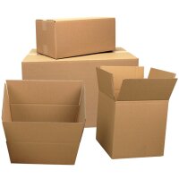 Faltkarton 550x250x120 mm einwellig | Versandkarton