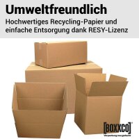 Faltkarton 550x250x120 mm einwellig | Versandkarton