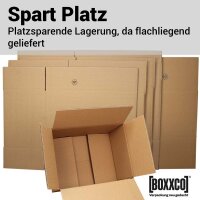 Faltkarton 550x250x120 mm einwellig | Versandkarton