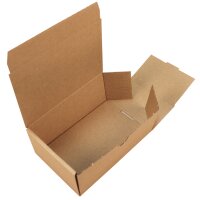 Faltschachtel 160x105x65 mm braun | Faltkarton einwellig Karton nach FEFCO 0421
