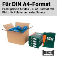 Cardboard box 400x300x200 mm double-wall | Shipping box FEFCO 0201