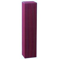 Faltschachtel Wellenstruktur Bordeaux 90x90x365 mm |...