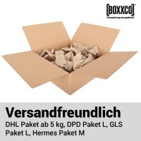 Faltkarton 592x592x200 mm zweiwellig | Versandkarton