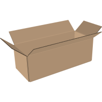 Faltkarton 900x200x250 mm zweiwellig braun |...
