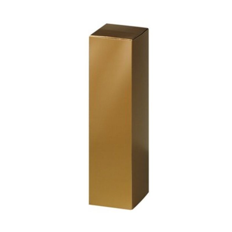 Faltschachtel Gold 110x110x420 mm | Geschenkverpackung