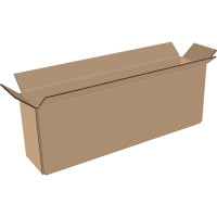 Cardboard box 1000x150x250 mm double wall brown |...