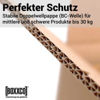 Faltkarton 650x350x370 mm zweiwellig | Versandkarton