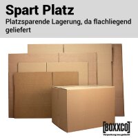 Faltkarton 650x350x370 mm zweiwellig | Versandkarton