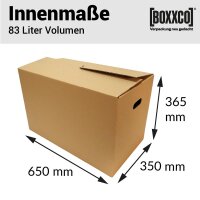 Umzugskarton BOXXmove Archivkarton (2-wellig 650x350x365...