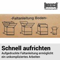 Umzugskarton BOXXmove Archivkarton (2-wellig 650x350x365 mm) - stabil, mit Tragegriffen