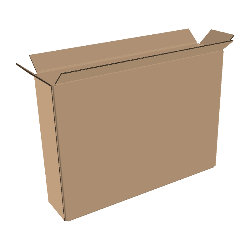 Cardboard box 1100x150x580 mm double wall brown | Shipping box according to FEFCO 0201