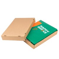 Stülpdeckelkarton 305x215x50 mm braun (DN A4) |...
