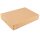 Telescopic box 305x215x50 mm brown (DN A4) | Two-piece cardboard box with lid