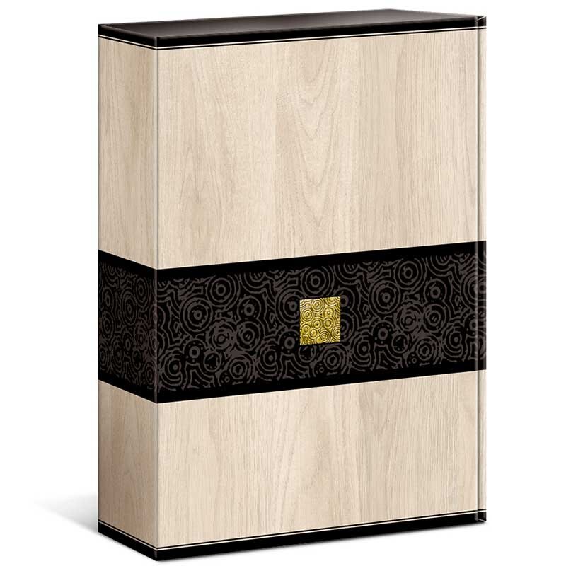 Präsentkarton Prestige | 3 Wein-/Sektflaschen | 255x93x360 mm | Professionelle Geschenkverpackung