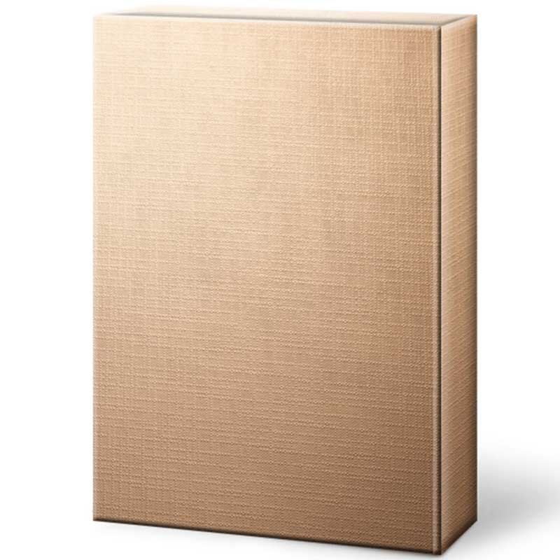 Präsentkarton Struktura VITA Royal Metallic | 3 Wein-/Sektflaschen | 260x93x360 mm | Professionelle Geschenkverpackung