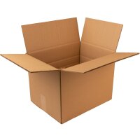 Faltkarton 400x300x100-300 mm zweiwellig | Versandkarton...