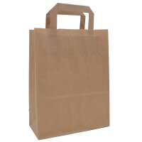 Papiertragetasche 220x100x280 mm braun | Professionelle...