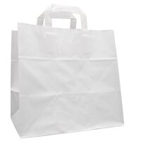 Papiertragetasche 260x170x250 mm weiß |...