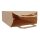 Papiertragetasche 320x120x400 mm braun | Professionelle Geschenkverpackung