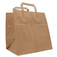 Papiertragetasche 320x215x270mm braun | Professionelle...
