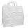 Papiertragetasche 320x215x270 mm weiß | Professionelle Geschenkverpackung