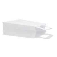 Papiertragetasche 320x160x450 mm weiß |...