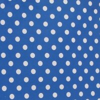 Papiertragetasche 180x80x220 mm dunkelblau + weiße Punkte | Professionelle Geschenkverpackung