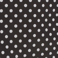 Papiertragetasche 220x100x280 mm schwarz + weiße Punkte | Professionelle Geschenkverpackung
