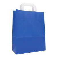 Papiertragetasche 320x120x400 mm blau | Professionelle...