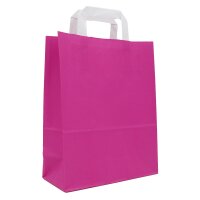 Paper carrying bag 320x120x400 mm pink | Professional...