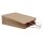 Papiertragetasche 320x120x410 mm braun | Professionelle Geschenkverpackung