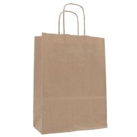 Papiertragetasche 450x150x490 mm braun | Professionelle...