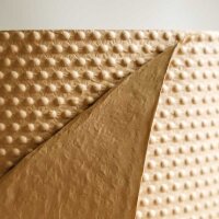 Luftpolsterfolie aus Papier zweilagig | Papier-Noppenfolie | Polstermaterial braun | 350 mm x 100 lfm