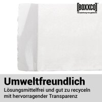 BOXXtape PREMIUM PP-Klebeband - starke Klebekraft I 50mmx66 lfm I transparent