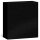 Gift box Pure Black | 6 Wine/Sparkling wine bottles | 435x93x360 mm | Professional gift packaging