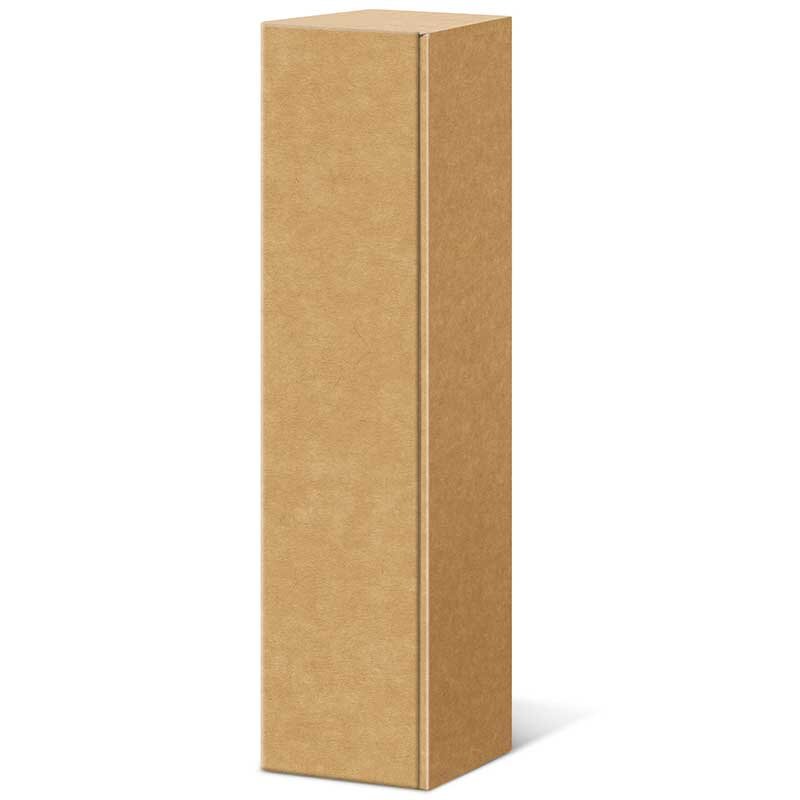 Gift box Pure Nature | 1 Wine/Sparkling wine bottle | 90x90x380 mm | Professional gift packaging