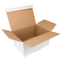 BOXXomatic PLUS weiß 310x230x160 mm (A4+) I FEFCO 0703