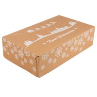 Stollenverpackung Weihnachtsgeschenkbox für 1.500g...