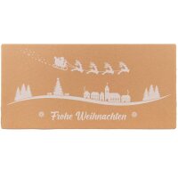 Stollenverpackung Weihnachtsgeschenkbox für 1.000g Stollen | 300x175x80 mm | Gebäckkarton